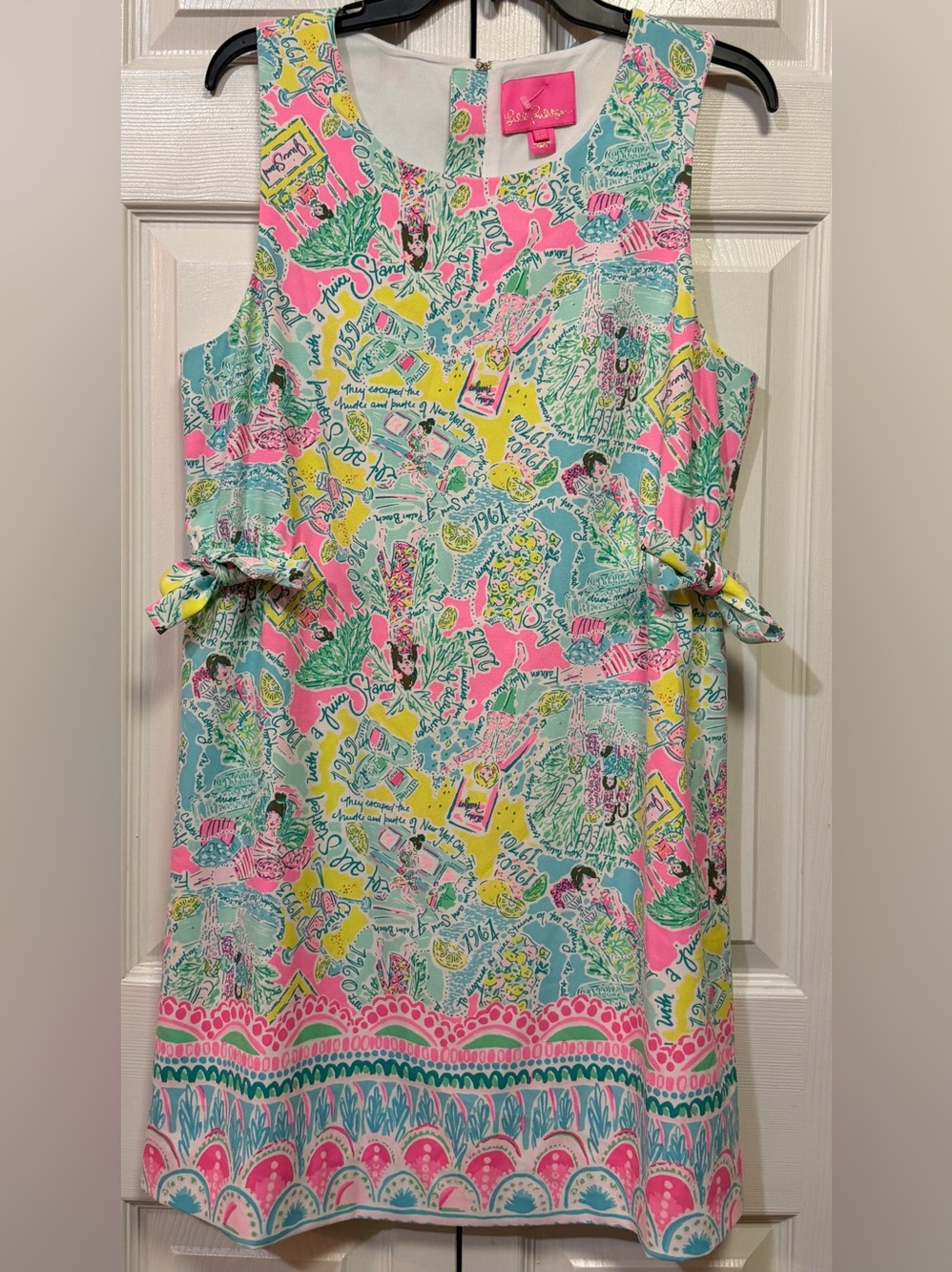 Lilly Pulitzer Marli Stretch Shift Dress (Sz 12)